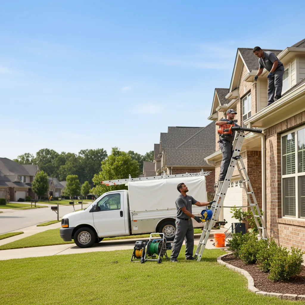 Home Gutter Service in Columbus, TX near me